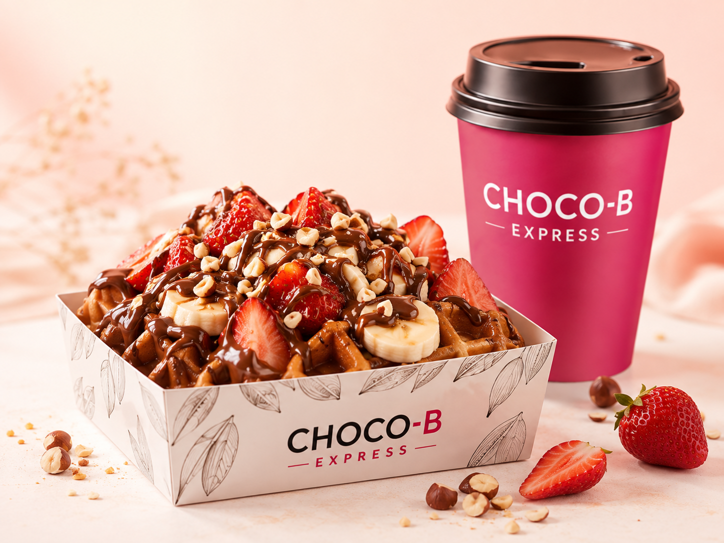 Choco-B Waffle & Kahve